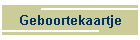 Geboortekaartje